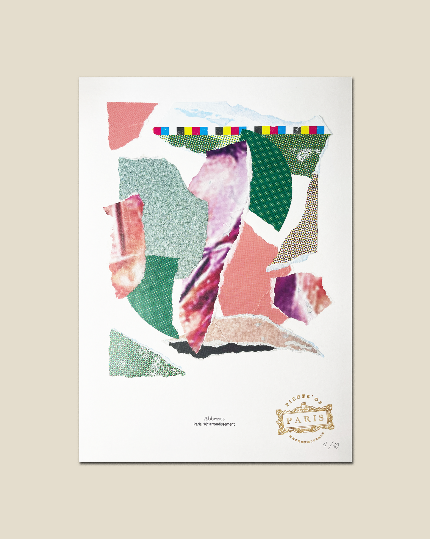 Abbesses - A4, REPRODUCTION