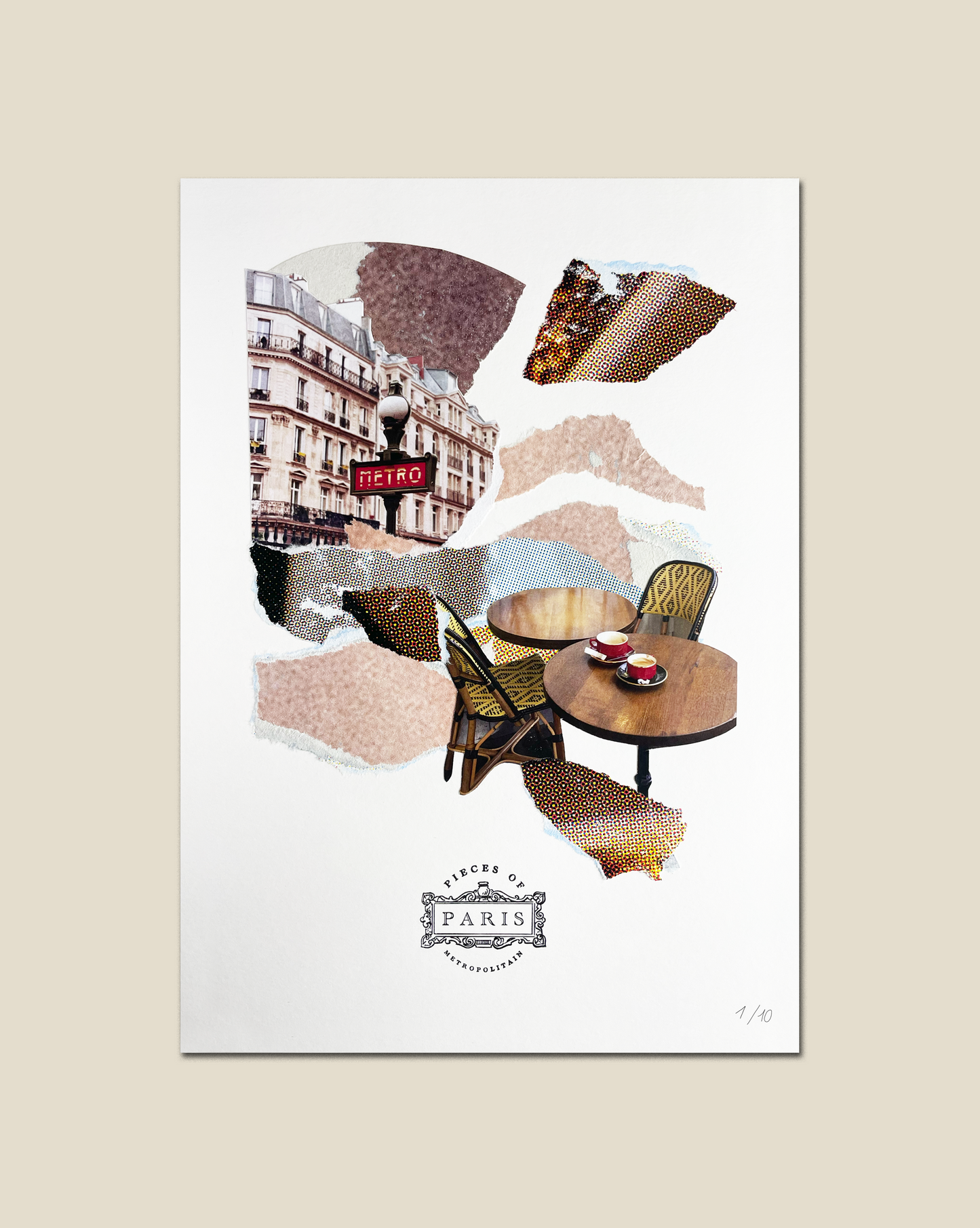 Café pour deux - A4, REPRODUCTION