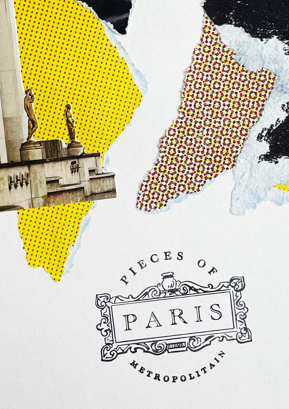 Paris mon amour - A4, modèle original